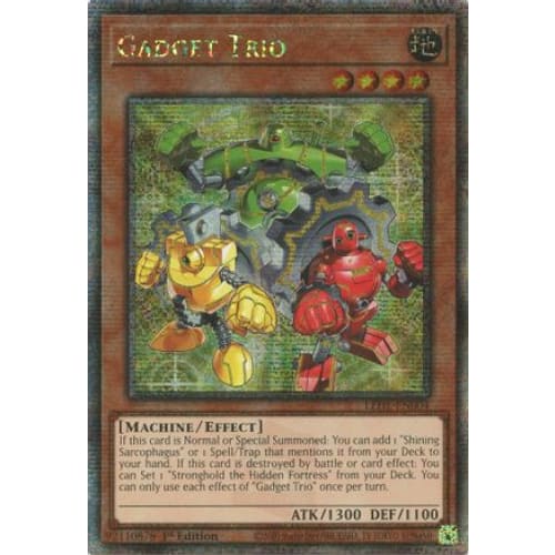 Gadget Trio (Quarter Century Secret Rare) - LEDE-EN004