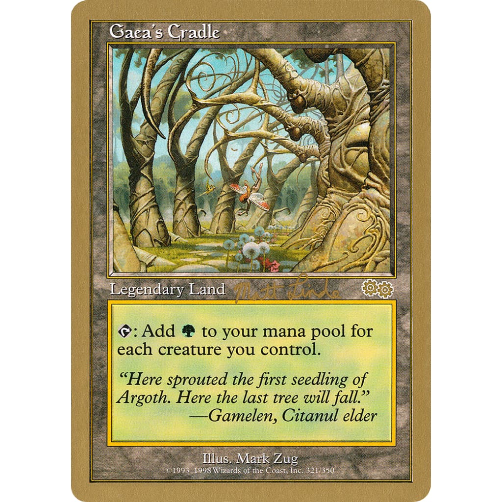 Gaea’s Cradle (WC99-ML321) - Single