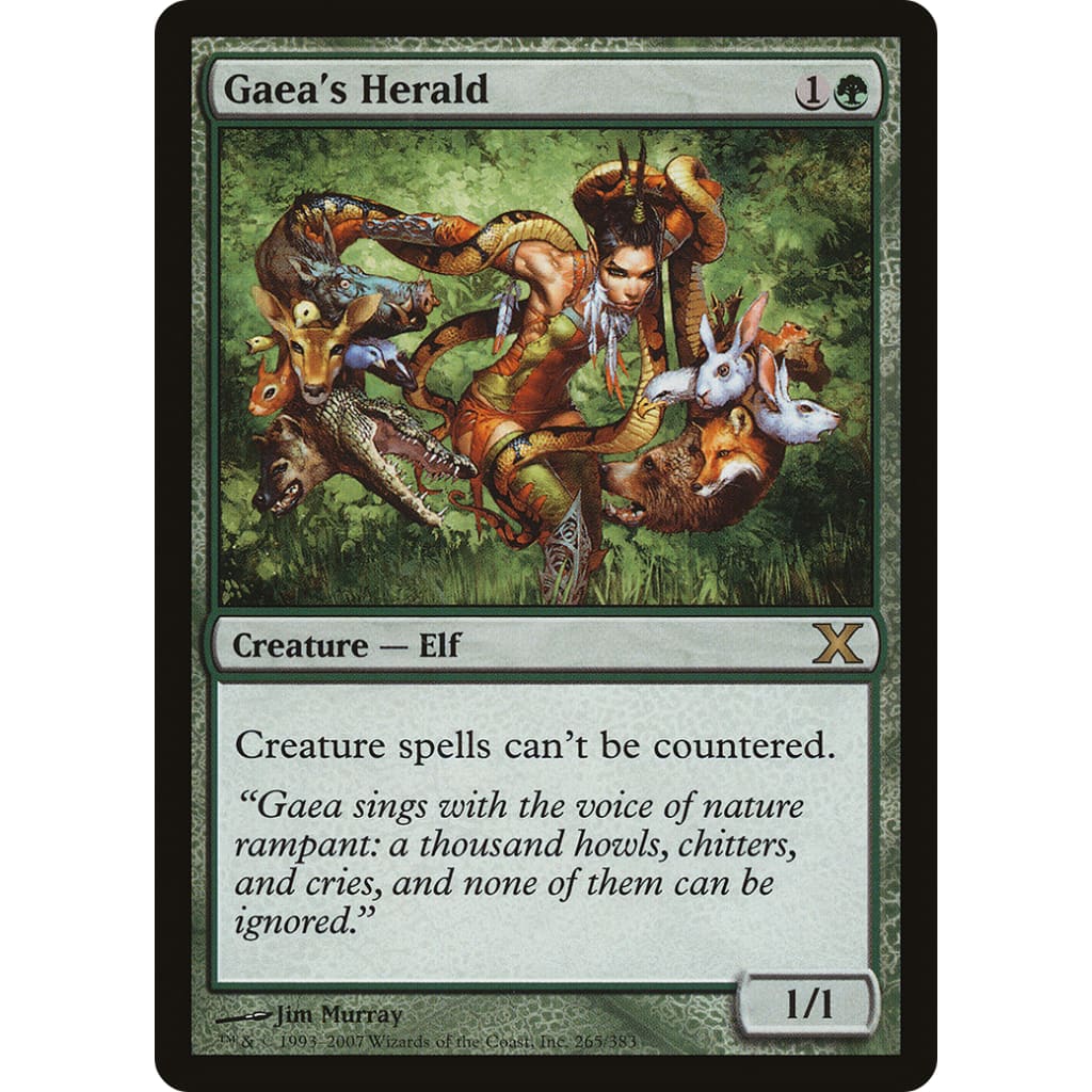 Gaea’s Herald (10E-265) Foil - Single