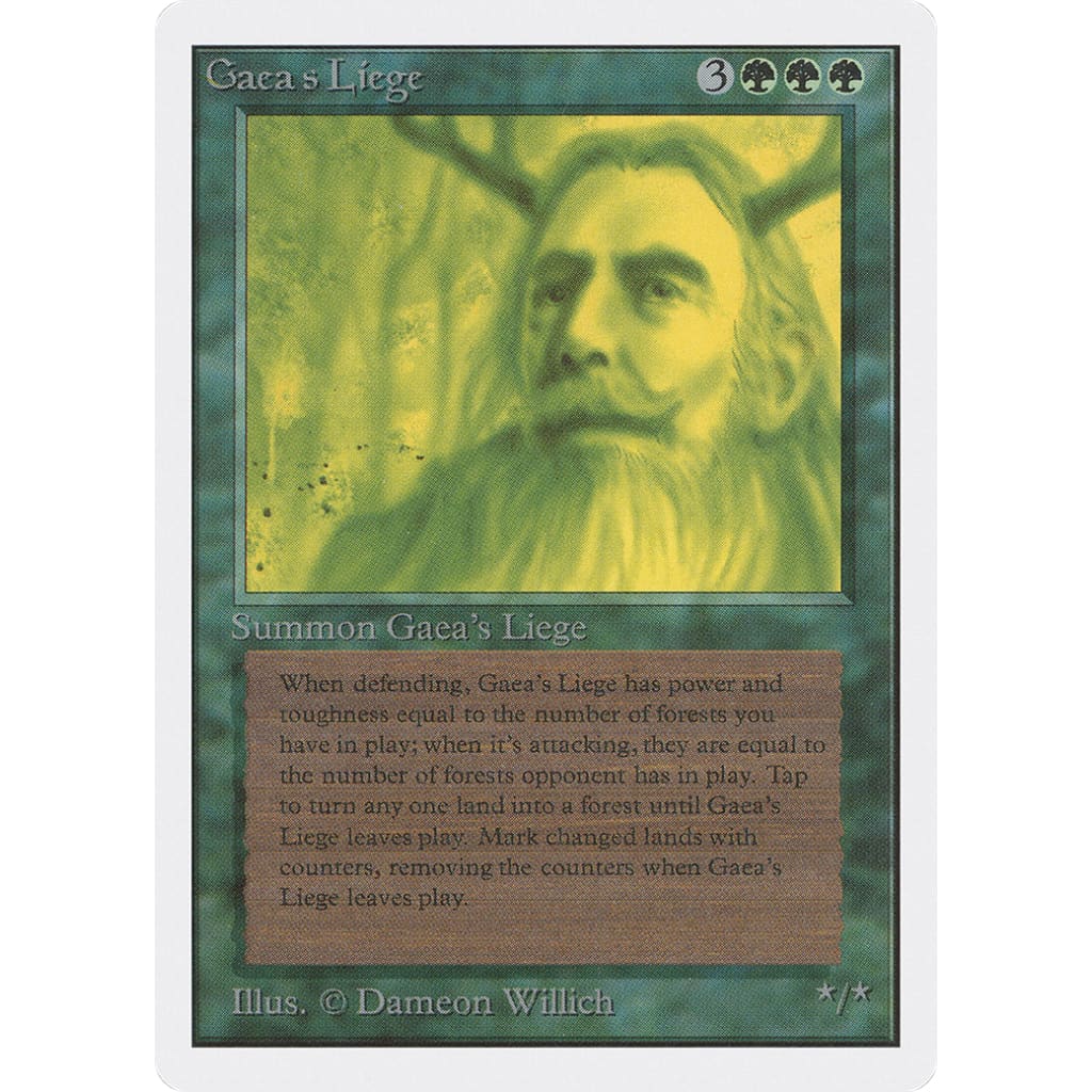 Gaea’s Liege (2ED-197) - Single