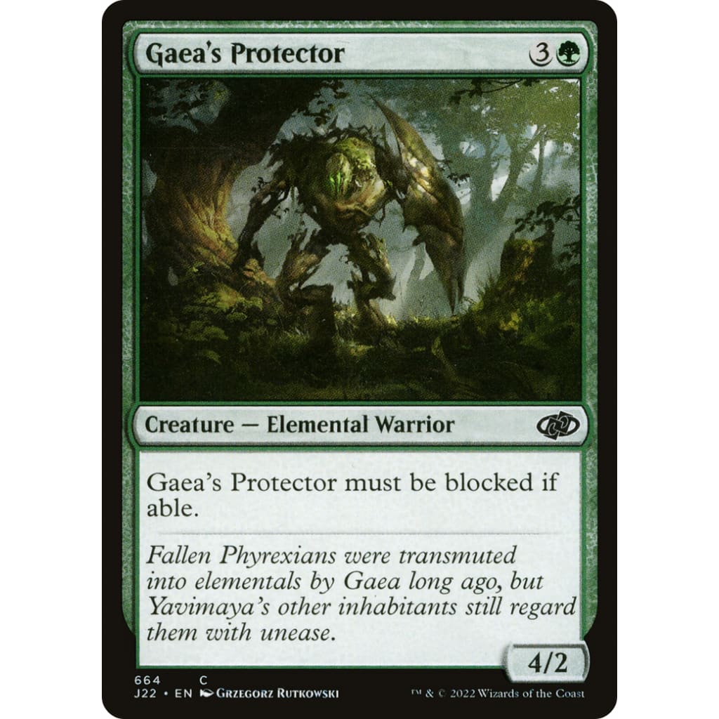 Gaea’s Protector (J22-664) - Single