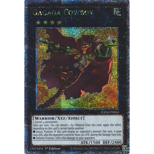 Gagaga Cowboy (Quarter Century Secret Rare) - RA04-EN064