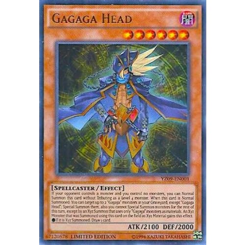 Gagaga Head (YZ09-EN001) Ultra Rare Limited - Single