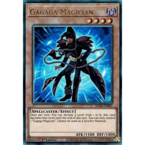 Gagaga Magician (PUR) - RA04-EN007 Prismatic Ultimate Rare