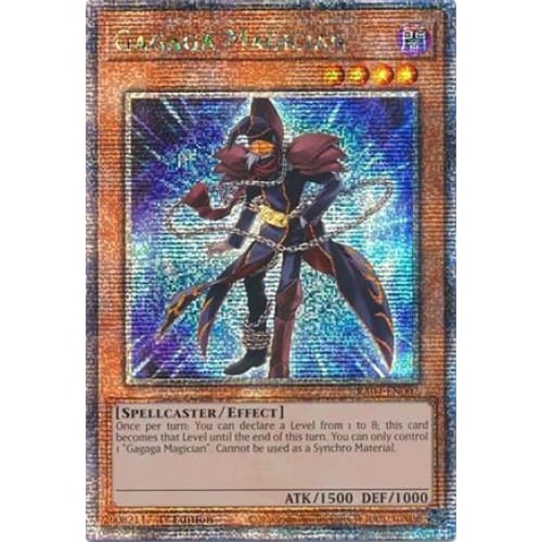 Gagaga Magician (Quarter Century Secret Rare) - RA04-EN007