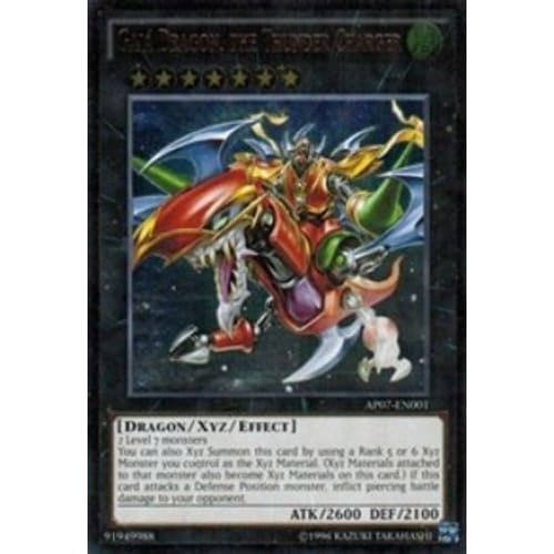 Gaia Dragon the Thunder Charger (AP07-EN001) Ultimate Rare