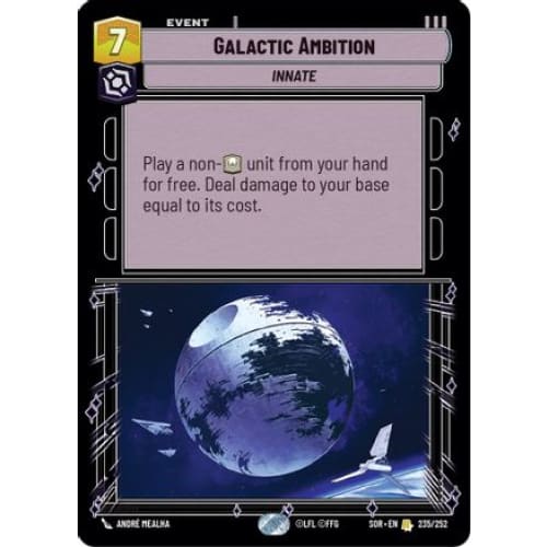 Galactic Ambition (235/252) - Spark of Rebellion - Single