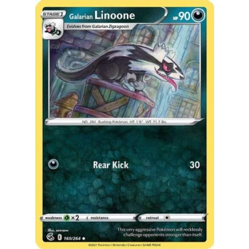 Galarian Linoone (160/264) Uncommon - Single