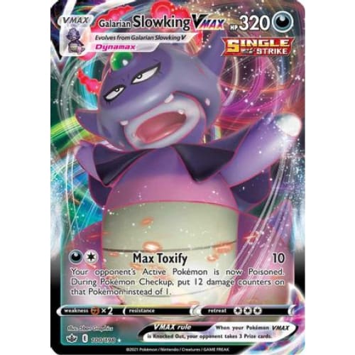 Galarian Slowking VMAX (100/198) Holo Rare Holofoil - Single
