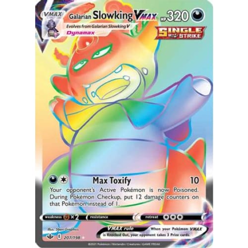 Galarian Slowking VMAX (207/198) Holo Rare Holofoil - Single