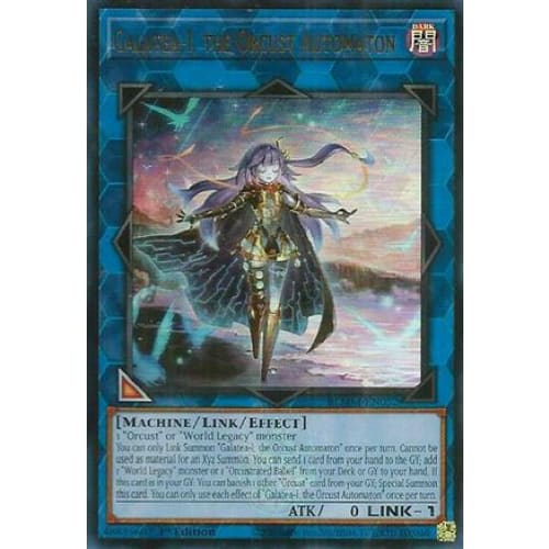 Galatea-i the Orcust Automaton - BLMM-EN052 Ultra Rare 1st