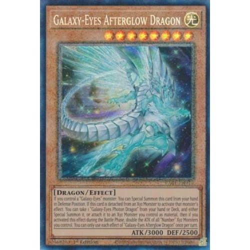 Galaxy-Eyes Afterglow Dragon (PCR) - RA01-EN017 Prismatic