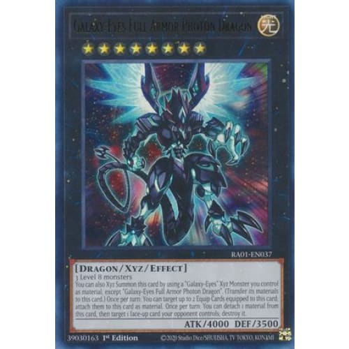 Galaxy-Eyes Full Armor Photon Dragon (UR) - RA01-EN037