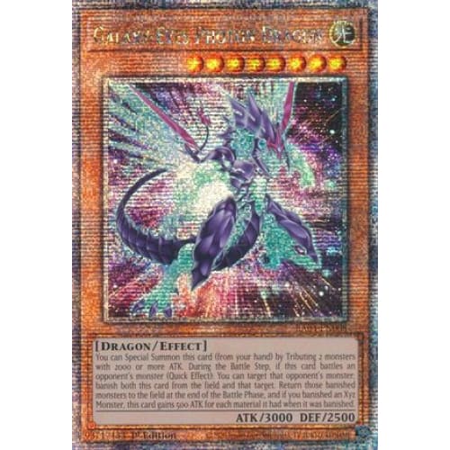 Galaxy-Eyes Photon Dragon (New Art) (Quarter Century Secret