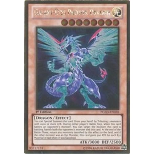 Galaxy-Eyes Photon Dragon (PGLD-EN038) Gold Rare Unlimited