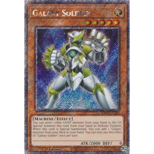 Galaxy Soldier (Platinum Secret Rare) - RA04-EN219 Platinum