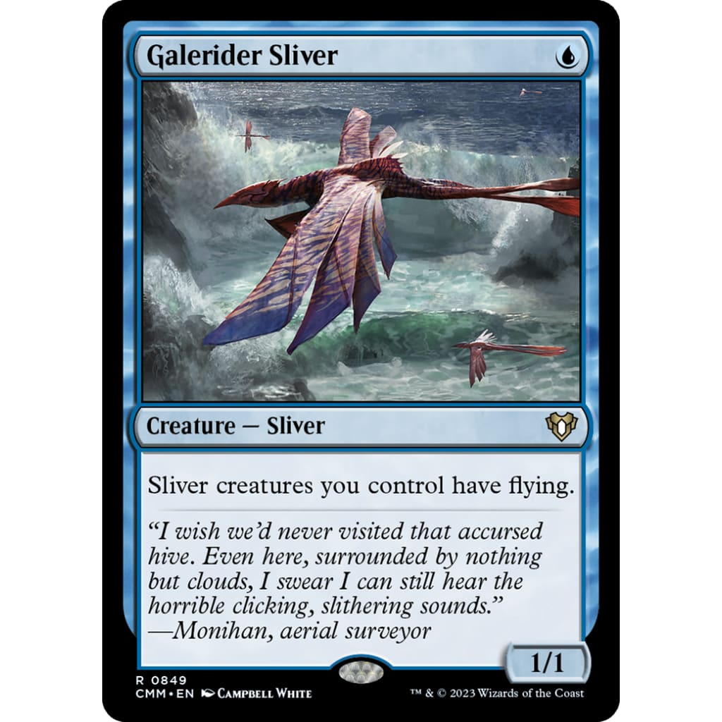 Galerider Sliver (CMM-849) Foil - Single