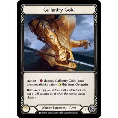 Gallantry Gold (MONARCH) 1st Edition - Single