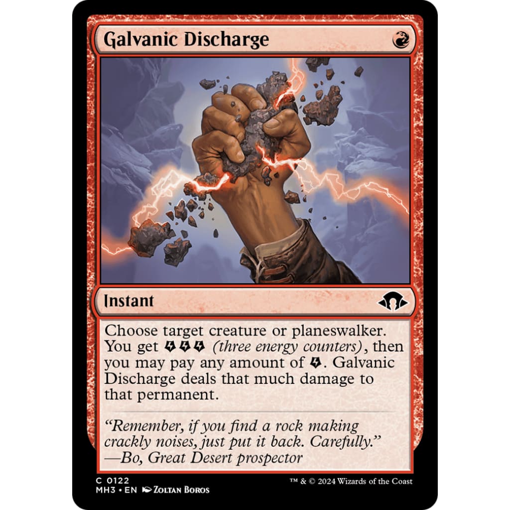 Galvanic Discharge (MH3-122) Foil - Single
