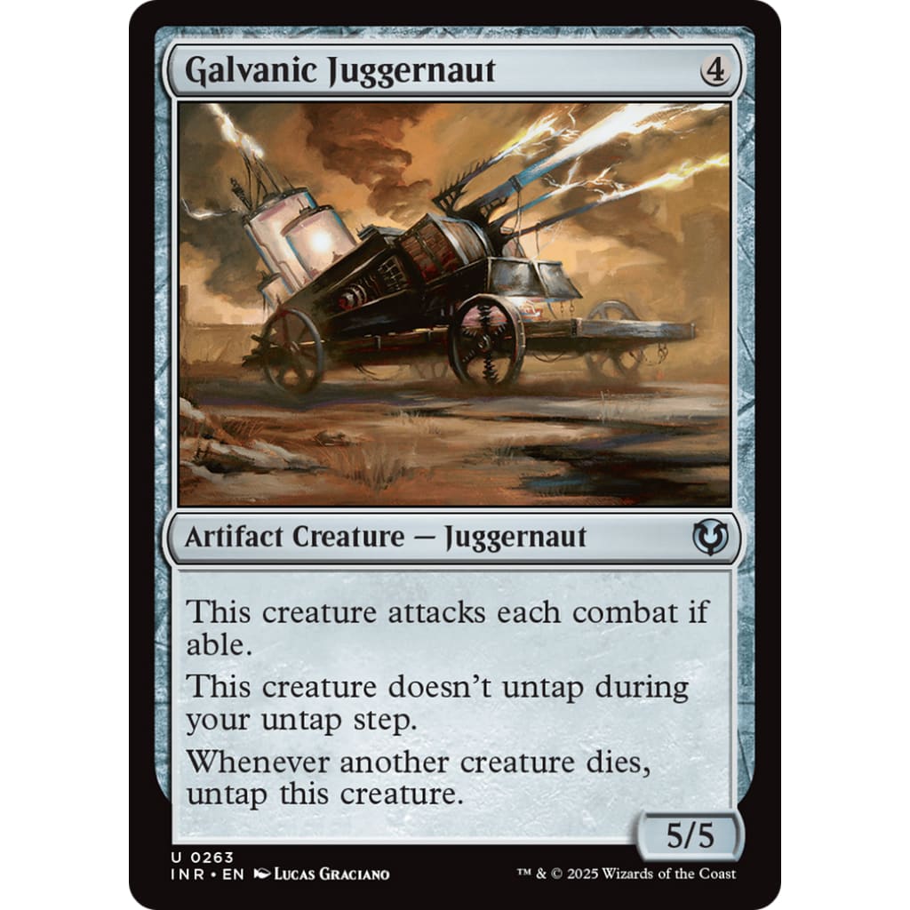 Galvanic Juggernaut (INR-263) Foil - Single