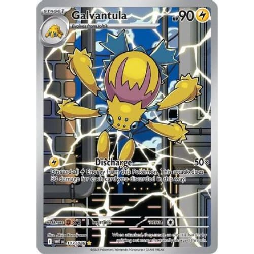 Galvantula - 117/086 (117) Illustration Rare Holofoil