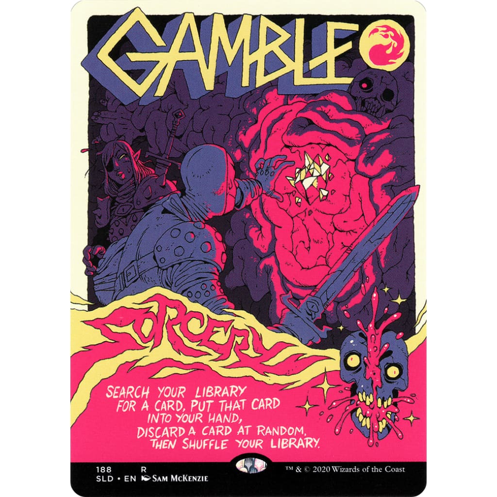 Gamble (SLD-188) (Borderless) - Single
