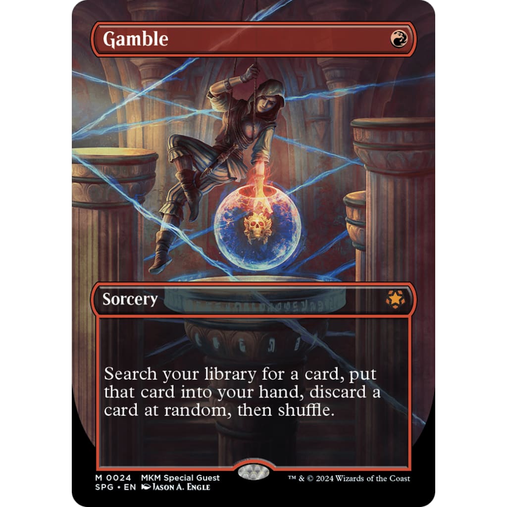 Gamble (SPG-024) (Borderless) Foil - Single