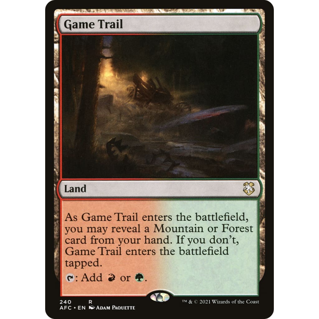 Game Trail (AFC-240) - Single