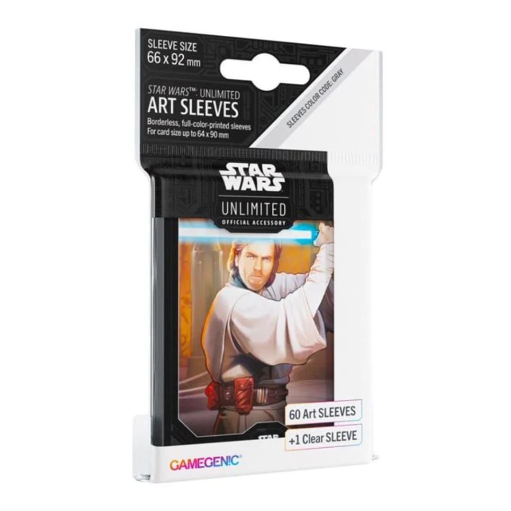 Gamegenic - Star Wars: Unlimited: 60ct Art Sleeves: Obi-Wan