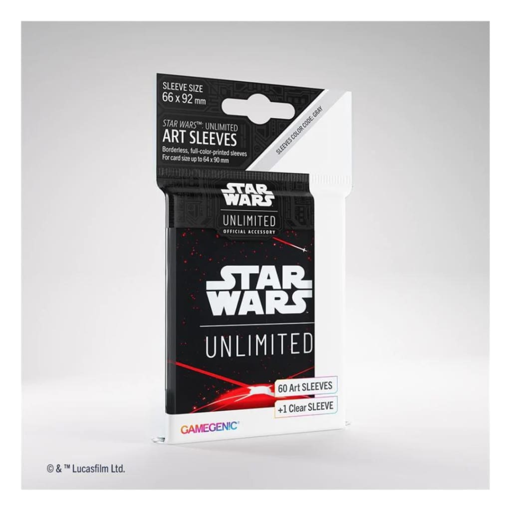 Gamegenic - Star Wars: Unlimited: Art Sleeves: Space Red