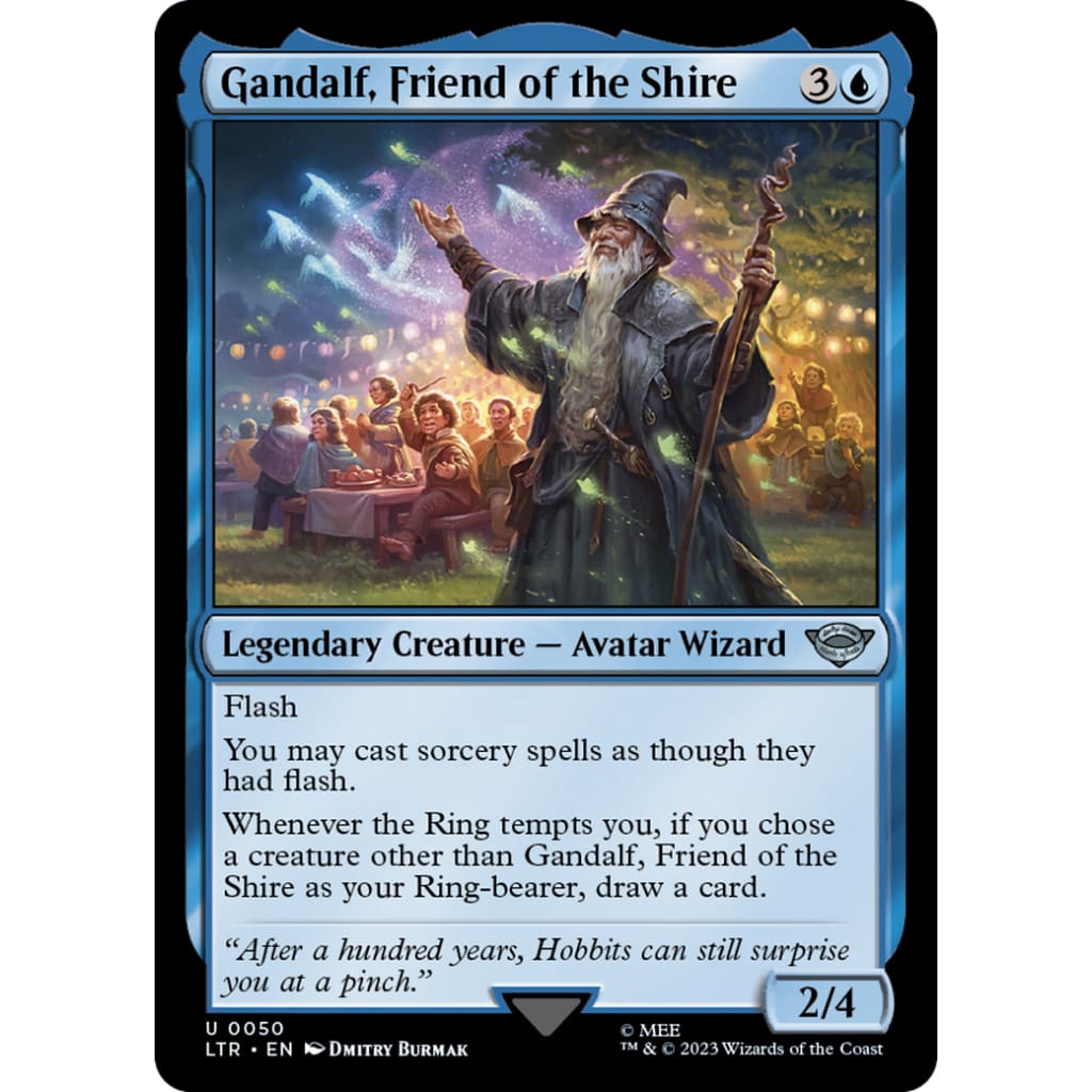 Gandalf Friend of the Shire (LTR-050) Foil - Single