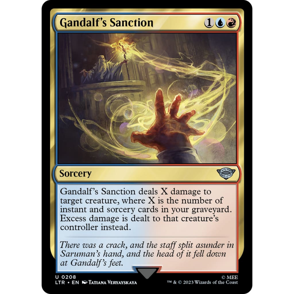 Gandalf’s Sanction (LTR-208) - Single