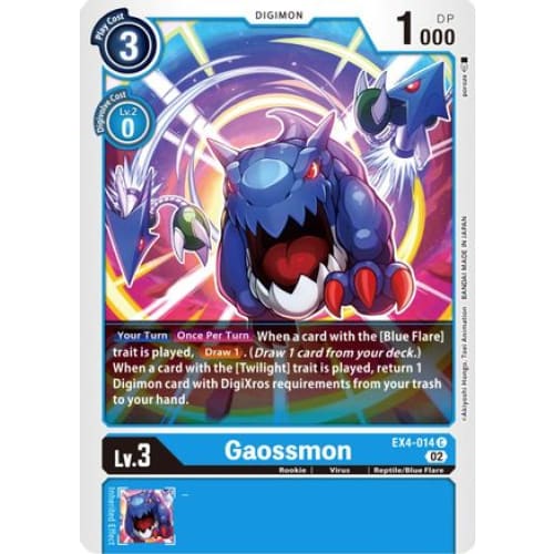 Gaossmon - EX4-014 - Common - Single