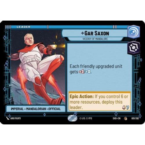 Gar Saxon - Viceroy of Mandalore (001/262) - Shadows