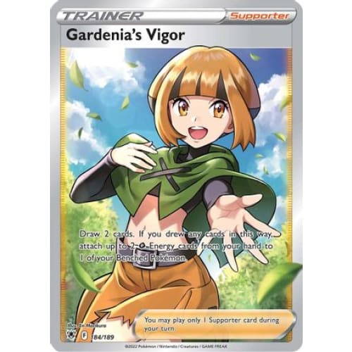 Gardenia’s Vigor (184/189) Ultra Rare Holofoil - Single