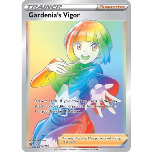 Gardenia’s Vigor (202/189) Holo Rare Holofoil - Single