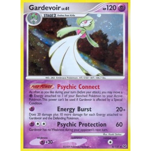 Gardevoir (008/127) Holo Rare Reverse Holofoil - Single