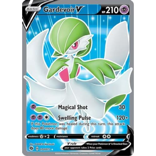 Gardevoir V (070/073) Ultra Rare Holofoil - Single
