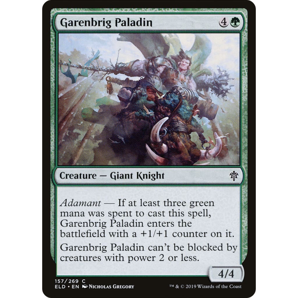 Garenbrig Paladin (ELD-157) - Single