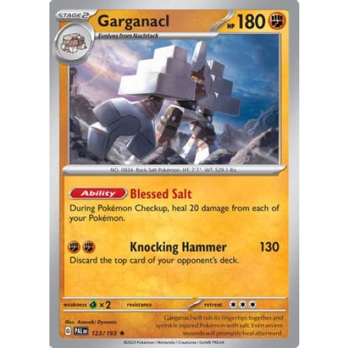 Garganacl (123) Rare Classic Holofoil - Single