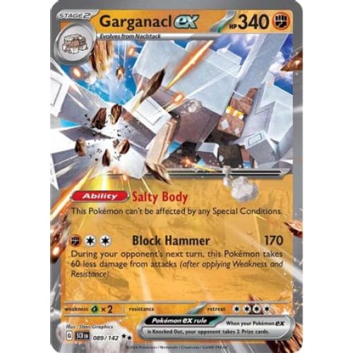 Garganacl ex (89) Double Rare Holofoil - Single