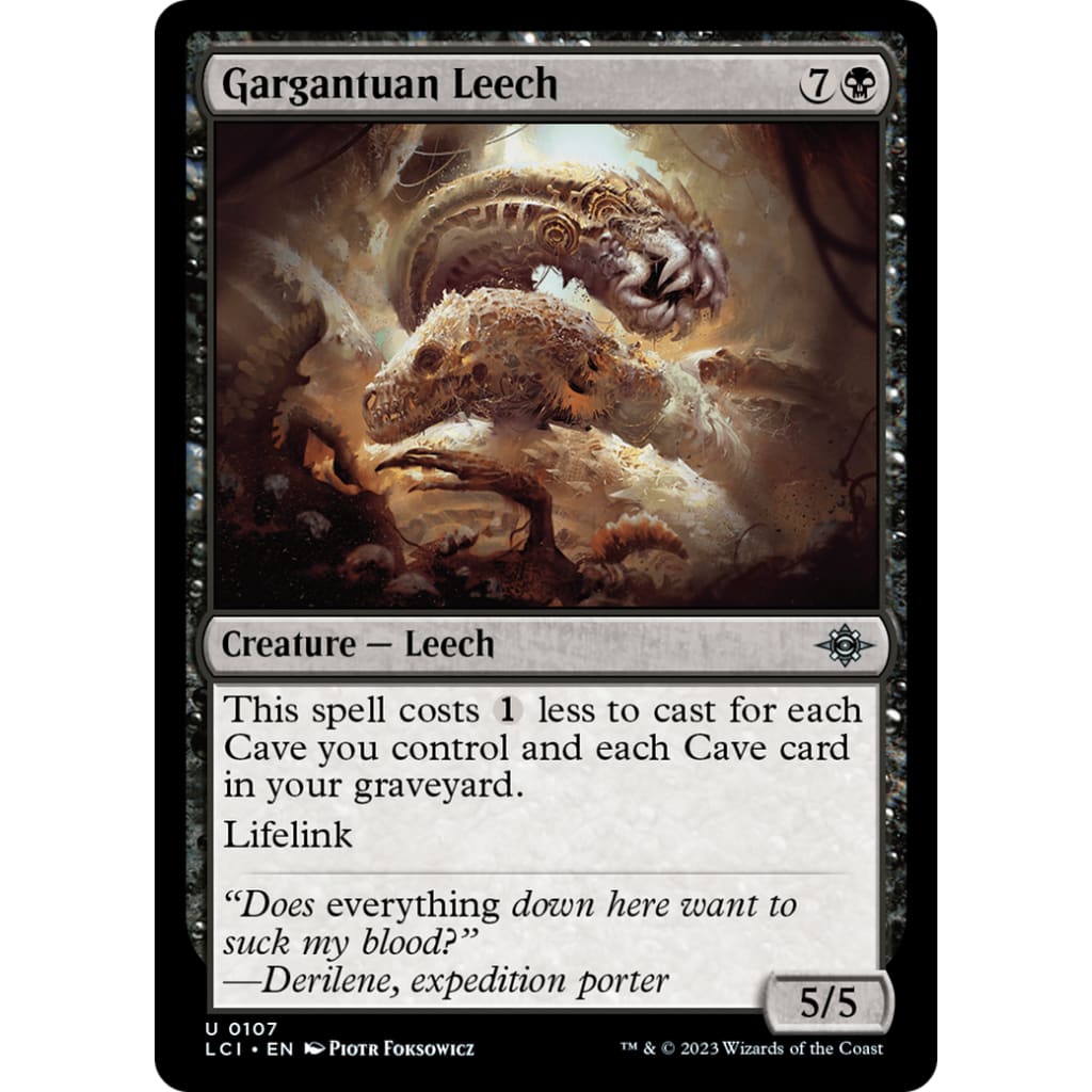Gargantuan Leech (LCI-107) Foil - Single