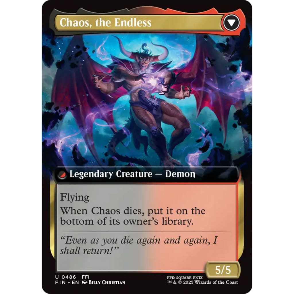 Garland Knight of Cornelia (Extended Art) (FIN-486):