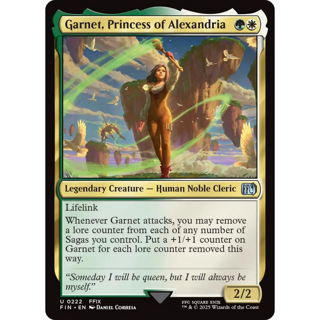 Garnet Princess of Alexandria (FIN-222) - Single