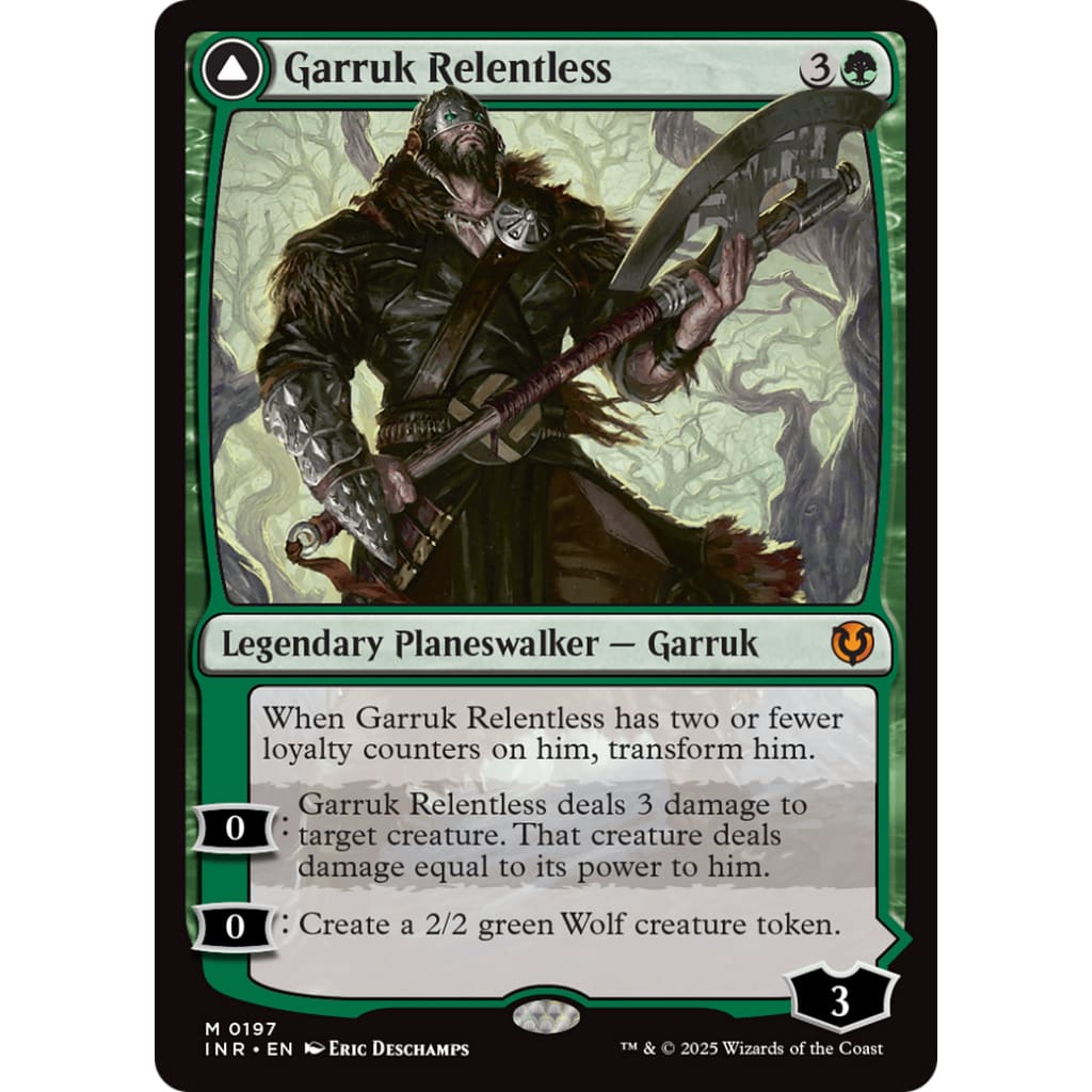 Garruk Relentless (INR-197) - Single