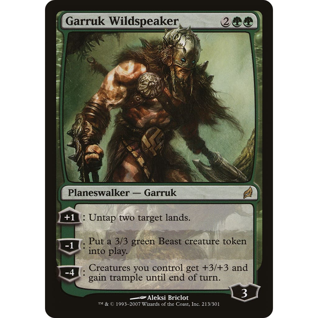 Garruk Wildspeaker (LRW-213) Foil - Single
