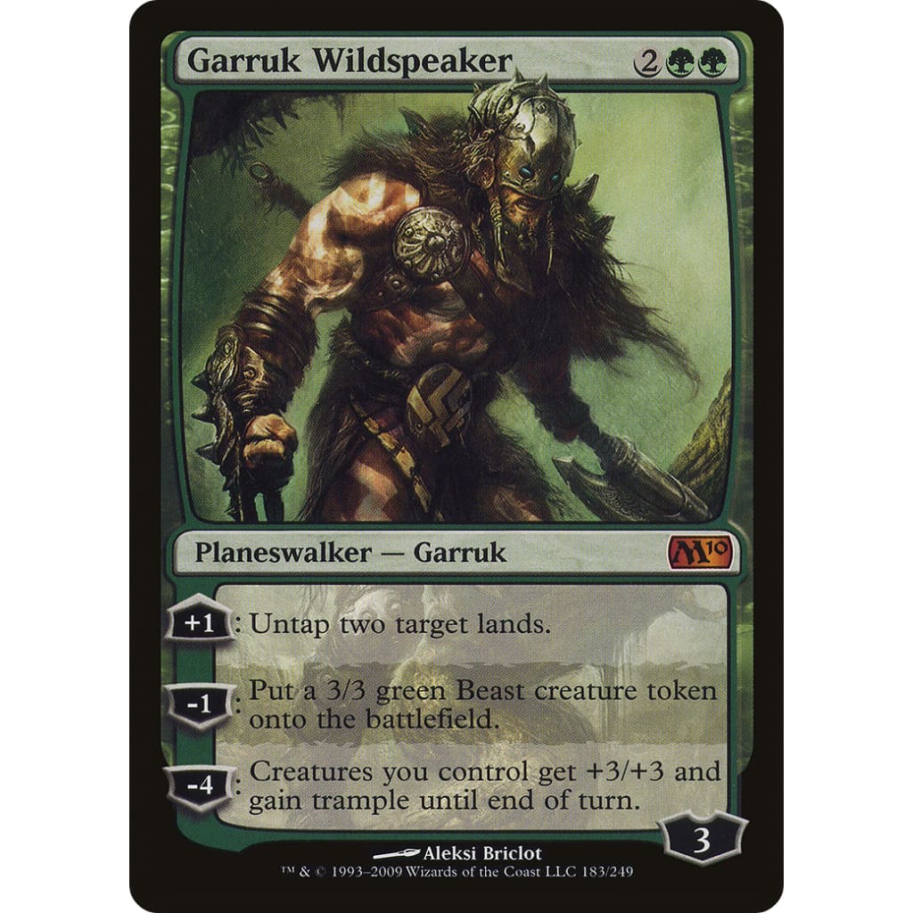 Garruk Wildspeaker (M10-183) - Single