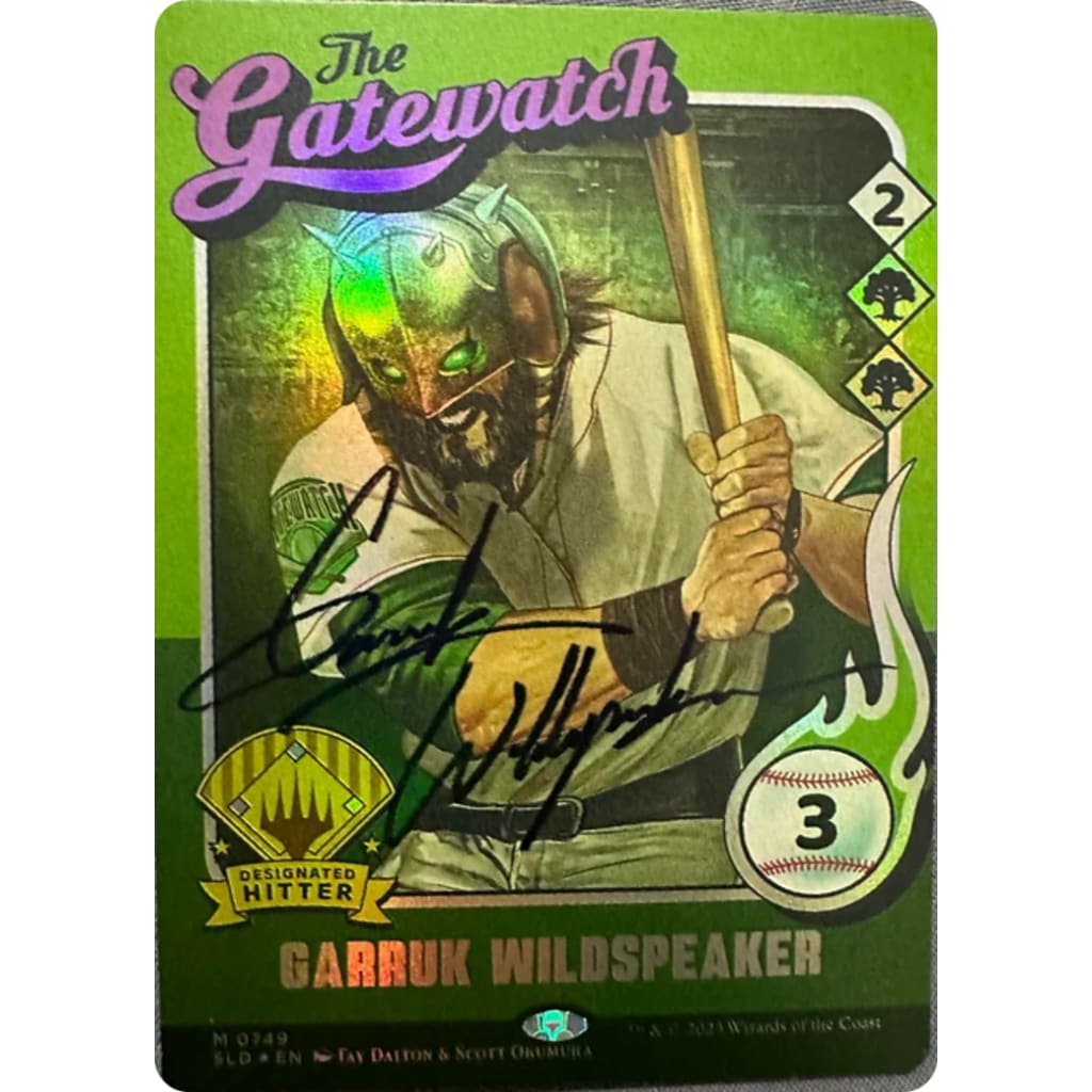 Garruk Wildspeaker // (SLD-749): (Full Art) (Borderless)