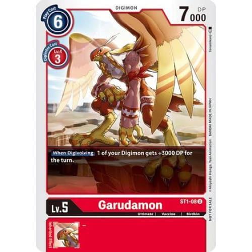 Garudamon - ST1-08 (Tamer Party Vol. 2 Promo) (ST1-08 U)