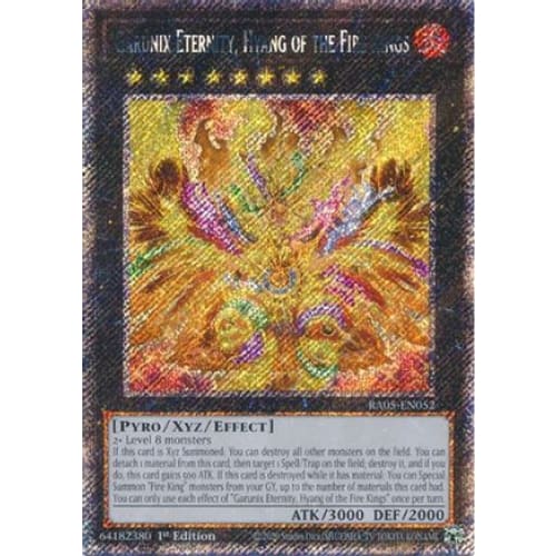 Garunix Eternity Hyang of the Fire Kings (Platinum Secret
